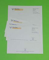 Image of printed Letterhead and Compliment Slips